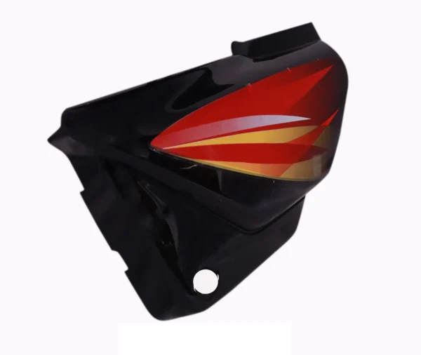 Hero Splendor Pro Side Panel Cover Black Brown