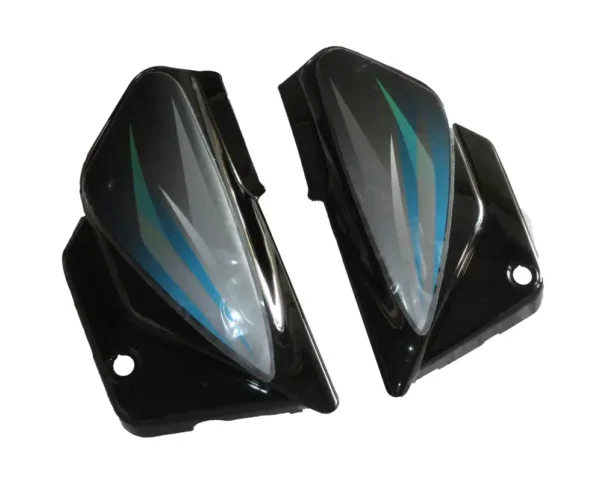 Side Panel Cover Hero Splendor Pro Black Grey