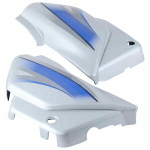 Hero Splendor Pro Side Panel Cover Silver