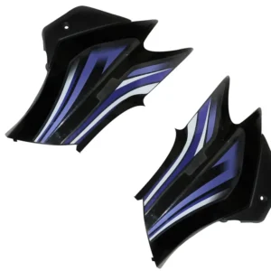 Side Panel Cover for Hero Super Splendor i3s Black Purple