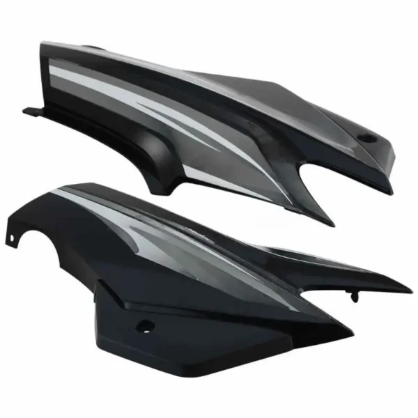 Side Panel Cover for Hero Super Splendor Black Grey