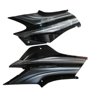 Hero Super Splendor Side Panel Cover Black Grey