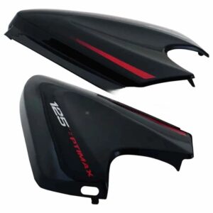 Side Panel for Honda CB Shine Type 5 Black Red