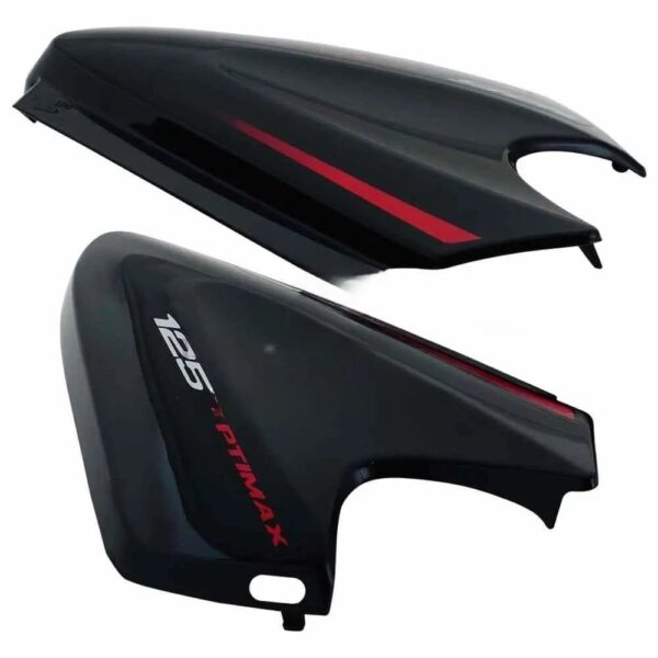 Side Panel for Honda CB Shine Type 5 Black Red