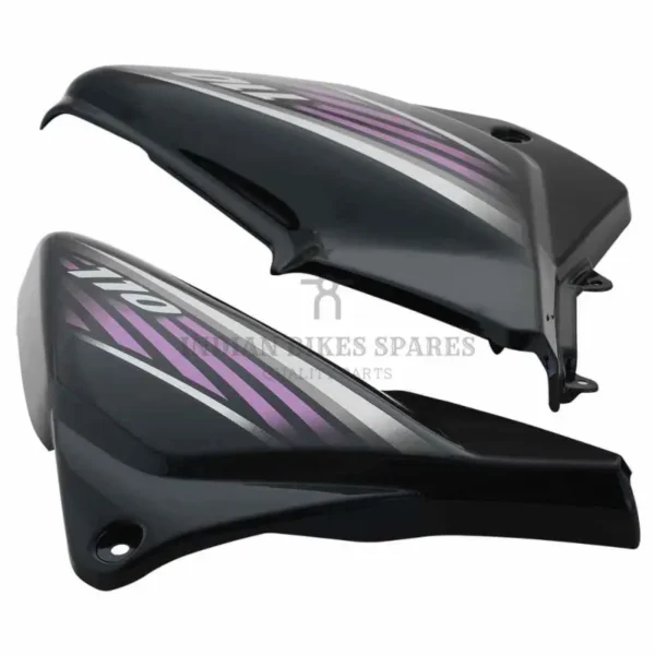 Honda Dream Neo Type 2 Side Panel Black Purple