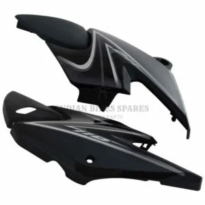 Honda Dream Yuga Side Panel Cover Black Grey