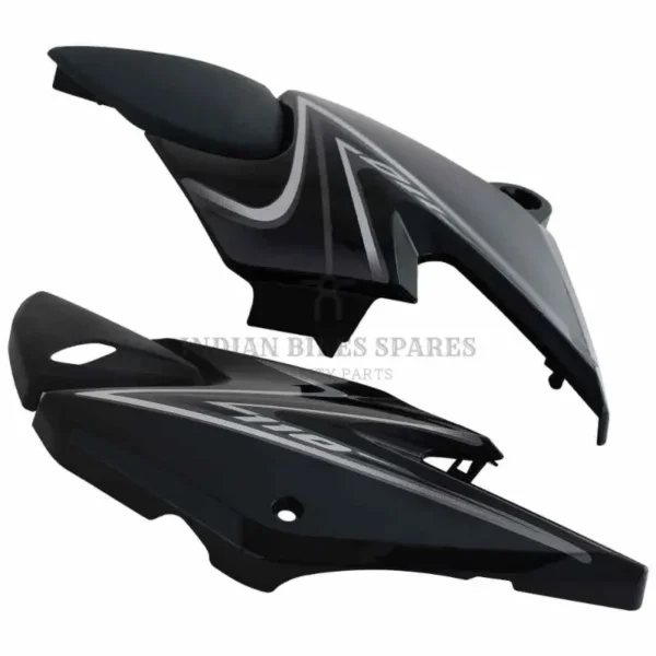 Honda Dream Yuga Side Panel Cover Black Grey