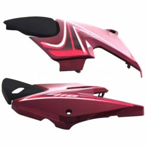Side Panel Cover Honda Dream Yuga Red