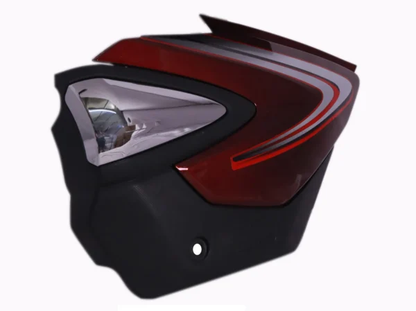 Side Panel Cover Honda Shine DX Rebel Red