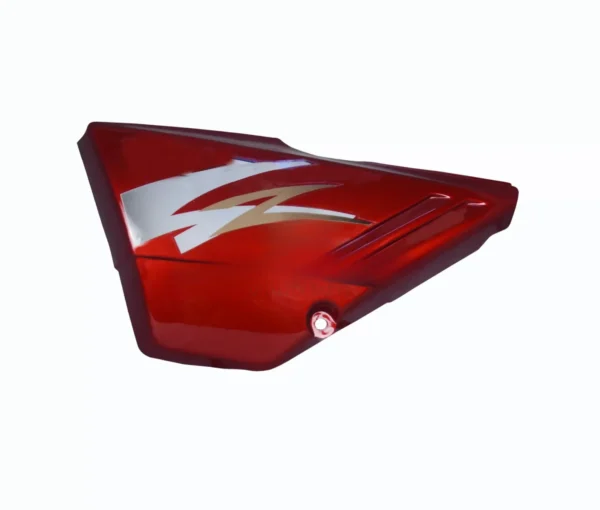 Side Panel Cover for TVS Max R Red