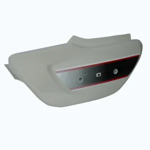 TVS Radeon White Side Panel Cover
