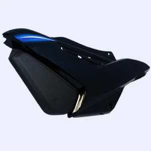 TVS Star City Plus Side Panel Cover Black Blue