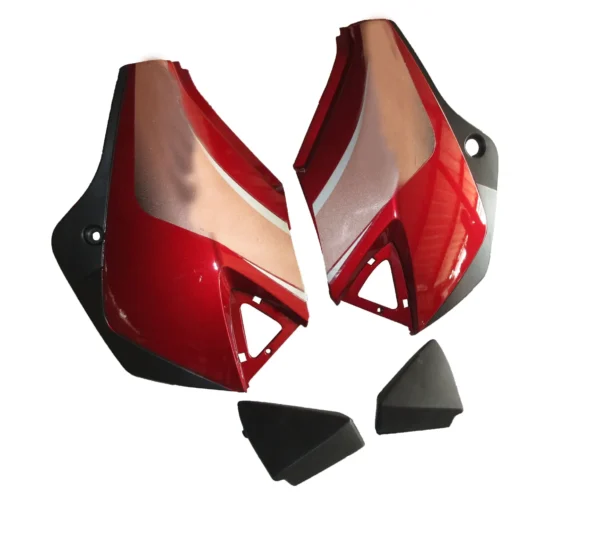 TVS Star City Red Side Panel Cover