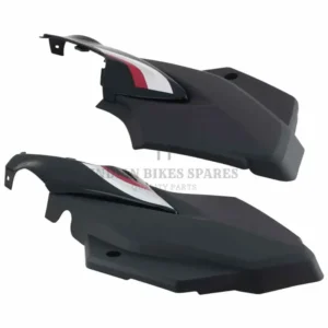 TVS Star Sport Side Panel Cover Black Red