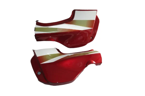 Side Panel Cover for TVS Victor GLX Red