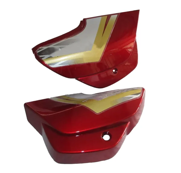 TVS Victor GX Red Side Panel Cover