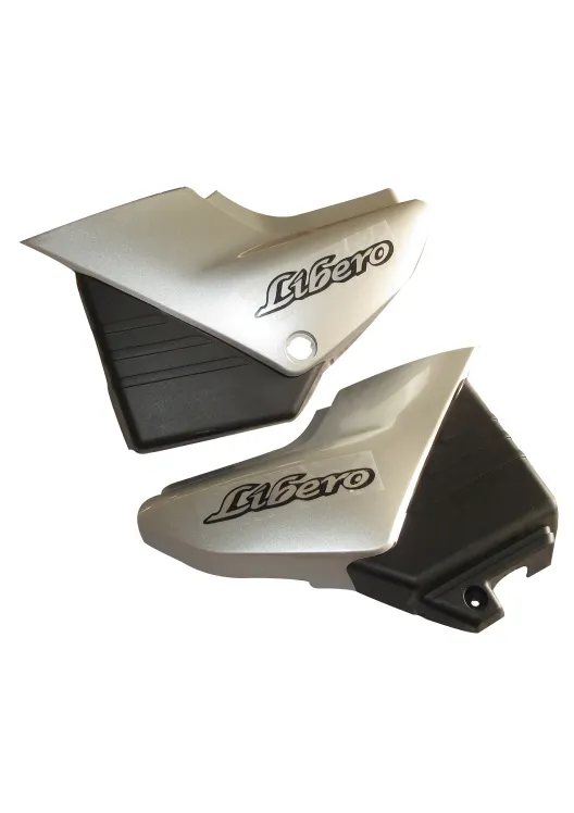 Side Panel Cover Yamaha Libero Silver