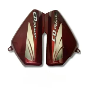 Hero CD 100 Deluxe 2008 Side Panel Wine Red