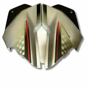 Hero Glamour Type 2 Type 7 Side Panel Silver