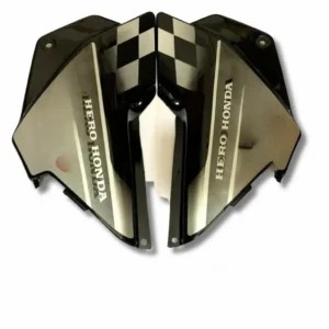 Hero Glamour Type1 Side Panel Black Silver