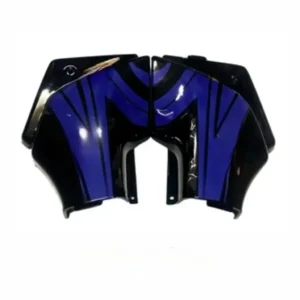 Side Panel for Hero Passion Alloy Wheel Black Blue