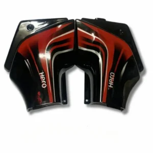 Hero Passion Pro Type 1 Side Panel Black Red
