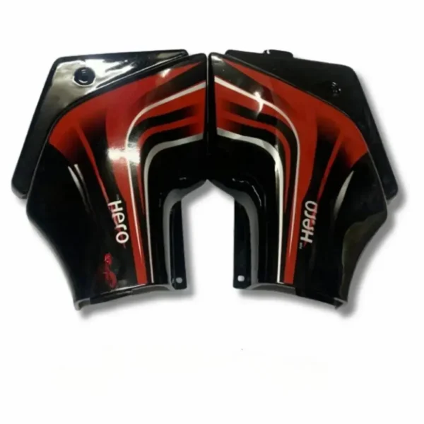 Hero Passion Pro Type 1 Side Panel Black Red