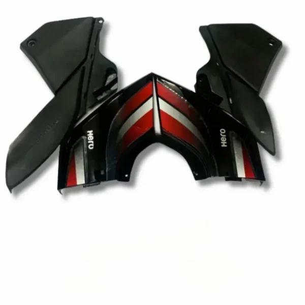 side-panel-for-hero-passion-x-pro-type-2-set-of-4-black-red-colour Hero Passion X Pro Type 2 Side Panel Set Black Red