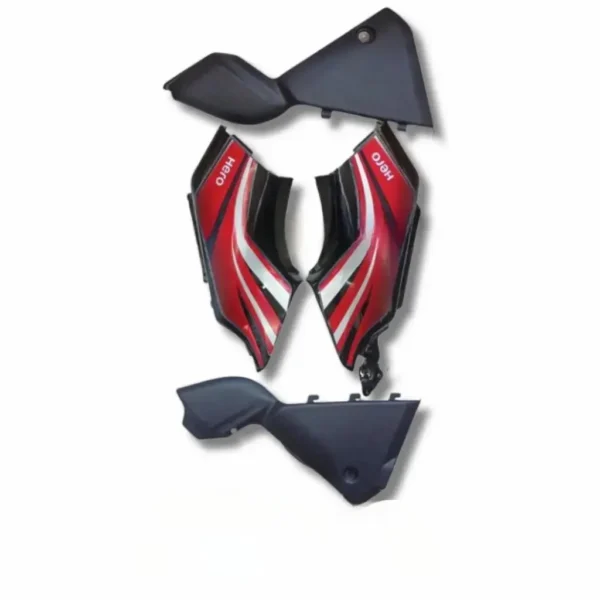 side-panel-for-hero-passion-xpro-type-1-set-of-4-black-red Hero Passion Xpro Type 1 Side Panel Set Black Red