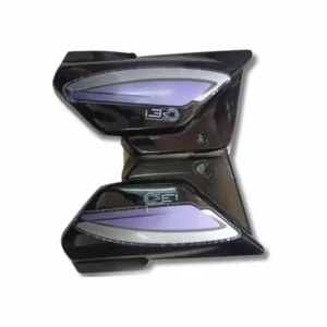 Hero Splendor BS6 Side Panel Black Purple