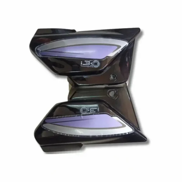 Hero Splendor BS6 Side Panel Black Purple