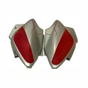 Hero Splendor iSmart Type1 Side Panel Silver Red