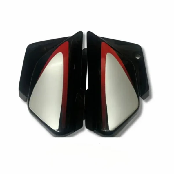 Hero Splendor Plus Side Panel Silver Red