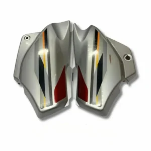 Hero Super Splendor Type1 Side Panel Silver Red
