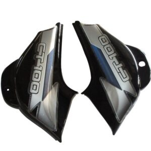 Bajaj CT100 Side Panel Cowl Set Black Blue