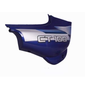 CT100 Side Panel Cowl Set Blue Bajaj