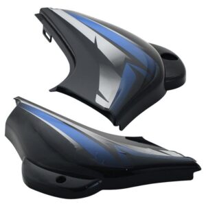 CT100 Side Panel Cowl Set Black Blue