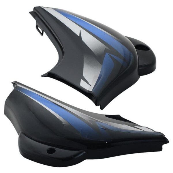 CT100 Side Panel Cowl Set Black Blue