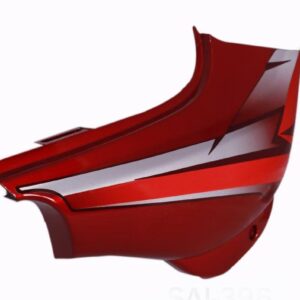 Bajaj CT100 Side Panel Cowl Set Black Red