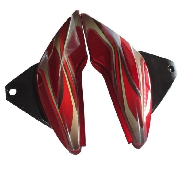 Bajaj Discover 100cc Side Panel Flame Red