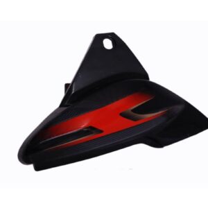 Bajaj Discover 135cc Side Panel Cowl Set Black Red