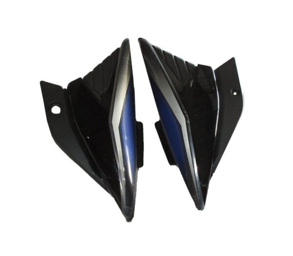 Platina 125 Side Cowl Set Black Blue