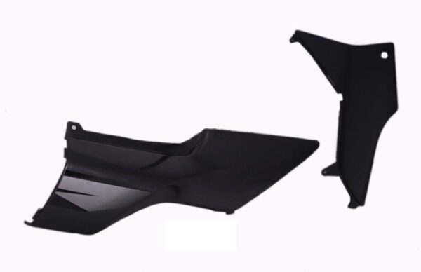 Side Panel Cowl Set Hero Karizma R Ebony Grey