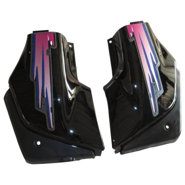 Side Panel Cowl Set Hero Passion Old Model Black Pink