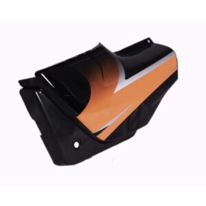 Hero Passion Plus Side Panel Cowl Set Black Orange