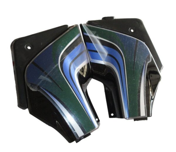 Side Panel Cowl Set for Hero Passion Pro Black