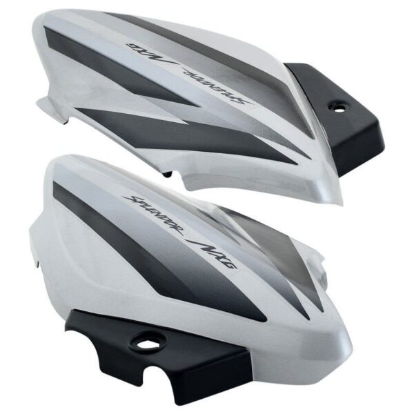Side Panel Set for Hero Splendor NXG Force Silver