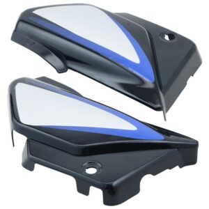 Side Panel Cowl Set for Hero Splendor Plus Black Blue