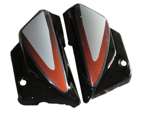 Side Panel Cowl Set Hero Splendor Plus Black Orange
