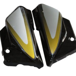 side-panel-side-cowl-set-fit-for-hero-splendor-plus-black-yellow-sticker Hero Splendor Plus Side Panel Set Black Yellow